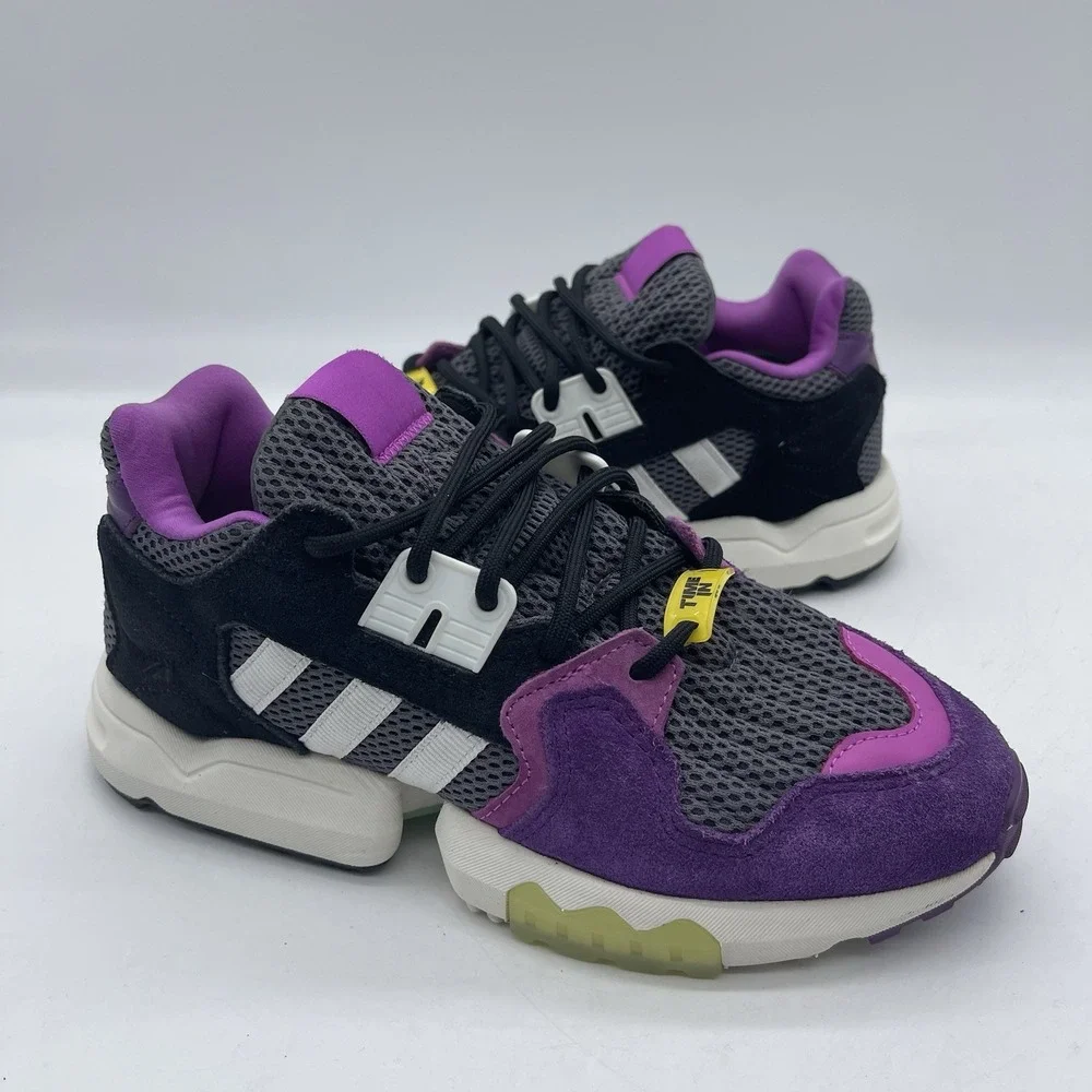 Adidas NINJA ZX Torsion FX6622 Kid's Size 5.5 Running Shoes Ninja Glory Purple
